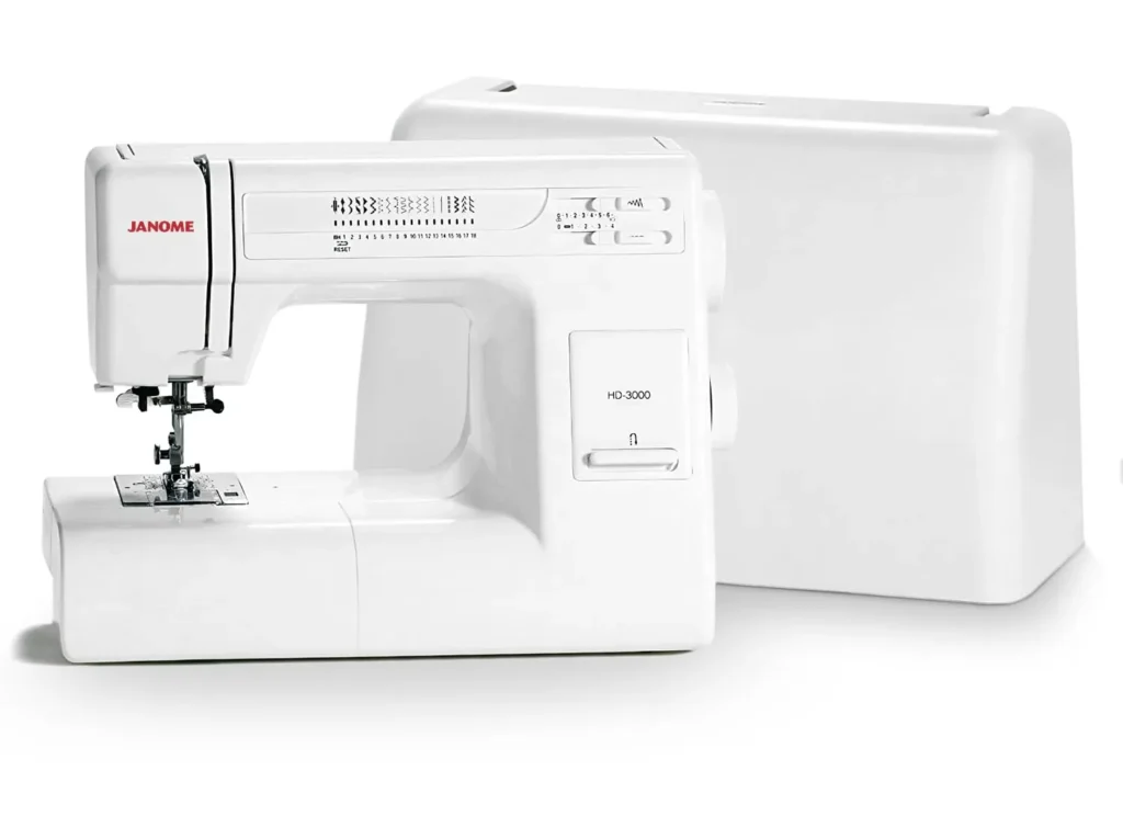 Janome HD3000 heavy-duty former JOANN sewing machine for thick fabrics