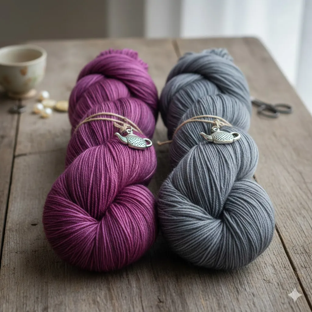 Wonderland Yarns Cheshire Cat DK weight tonal colorways